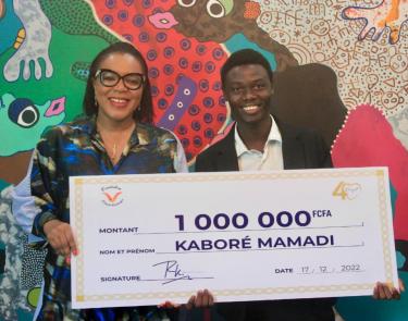 Kaboré Mamadi entrepreneur du Projet 40 
